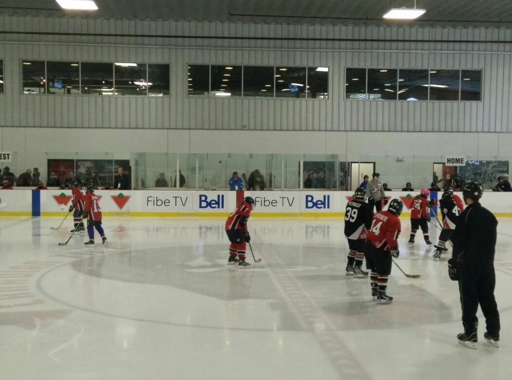 SHIOttawa2015's tweet photo. @condorsottawa C1 underway in game 2 of 4 @SHIOttawa2015 #specialhockeyrocks http://t.co/sdJeSRkg9B