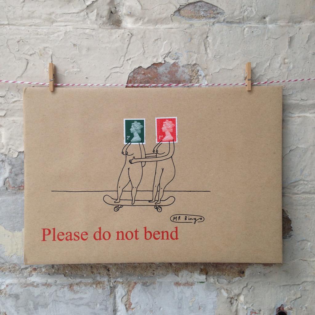 Mr_Bingo's tweet photo. COMPETITION! Win this envelope! I will add your name &amp; address to it. RT this tweet to enter! Closes friday UK 5pm. http://t.co/0YJSMtclzO