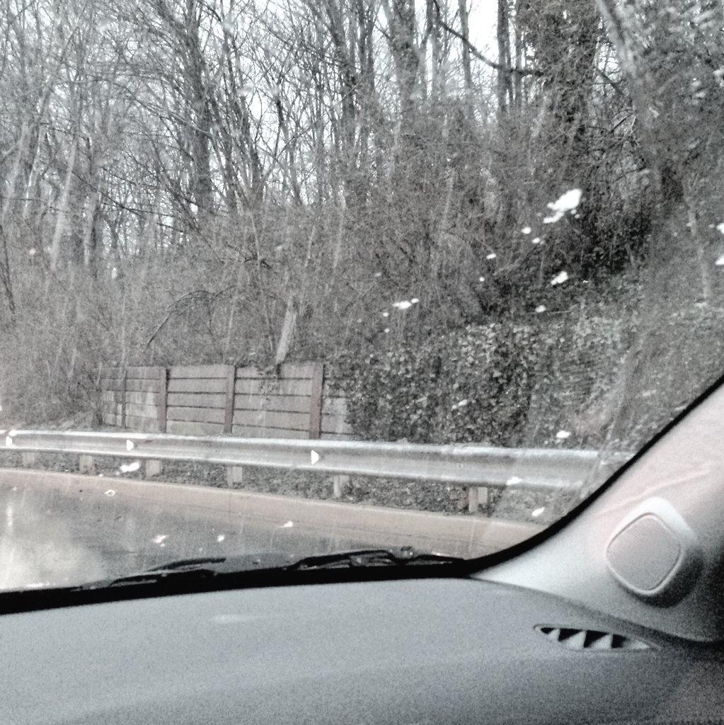 jahshuah's tweet image. Snow on my windshield? First day of spring, you fail. #enoughwinter