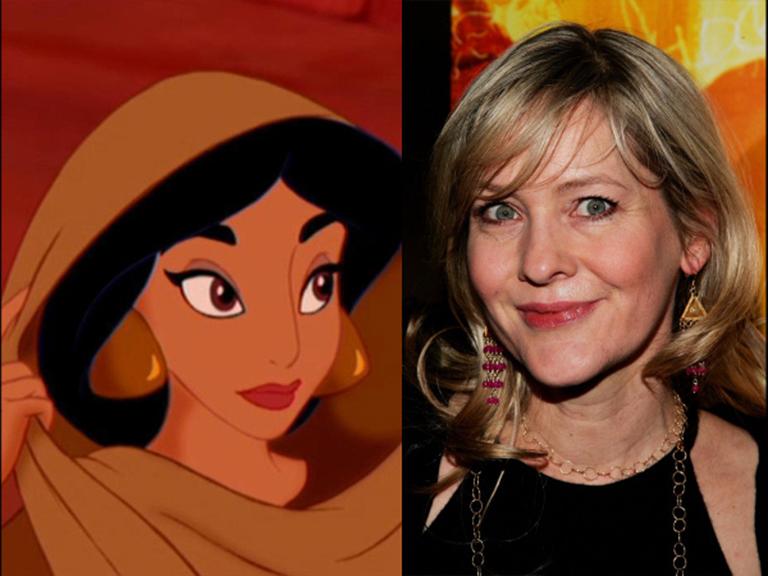 Happy Birthday to the speaking voice of \Jasmine\ from ALADDIN, Linda Larkin! 