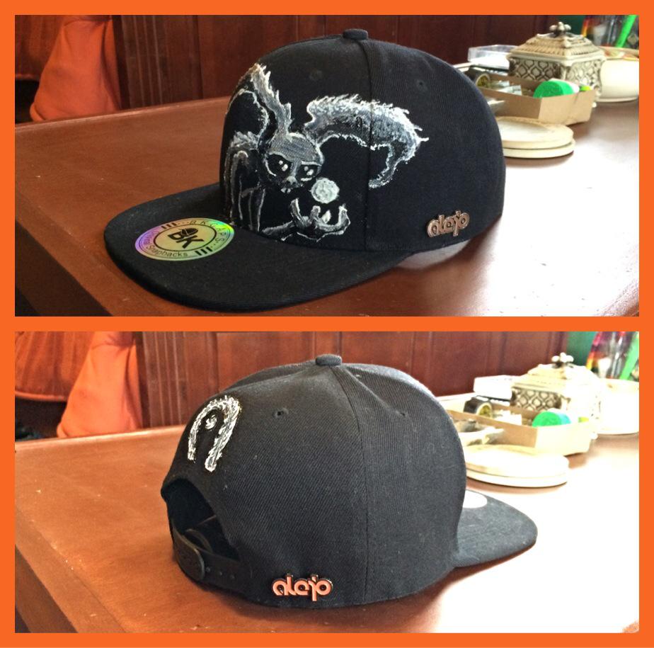 certifiedalejo_'s tweet image. Got an auction going on for this one of a kind, hand painted flat bill on my fb page #Auction #flatbill #customshit