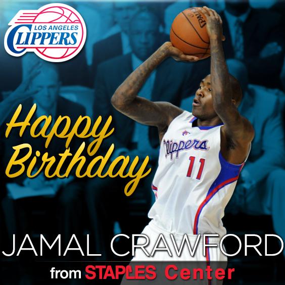 Happy Birthday to Jamal Crawford!  