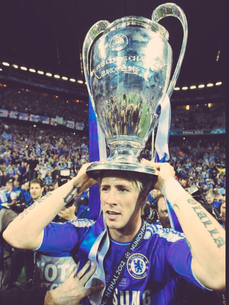 Fernando Torres at Chelsea: 1 FA Cup 1 Champions League 1 Europa League  Happy Birthday 