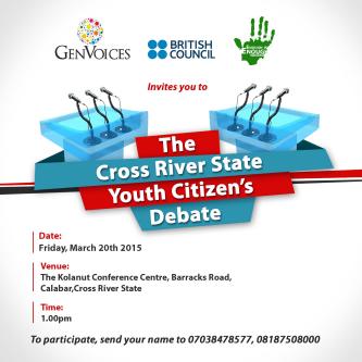 The full debate will be uploaded on the @eienigeria youtube page immediately after #CalabarYouthDebate