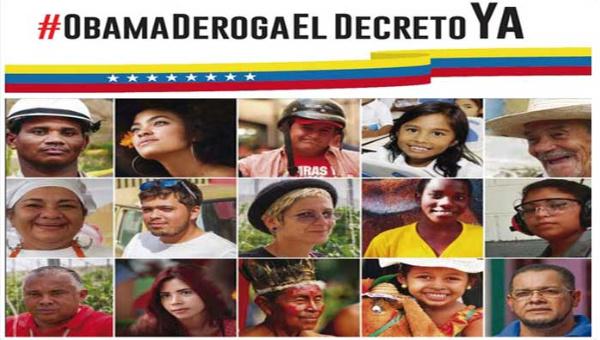 teleSURtv's tweet photo. Inicia tuitazo mundial #ObamaDerogaElDecretoYa | http://t.co/I1RMoTYqDj http://t.co/FcRaTEQGf6