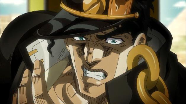 ট ইট র シャーギン ジョジョsc 35話 ダービー ザ ギャンブラー 慈悲深い承太郎 ポーカー グル 熱い漢アヴ 熱い規制 もはや髭 ブラフ 発狂 癒し枠イギー 承太郎も認めた強敵 弟より高評価 Jojo Anime Http T Co Khe0cwiwrm