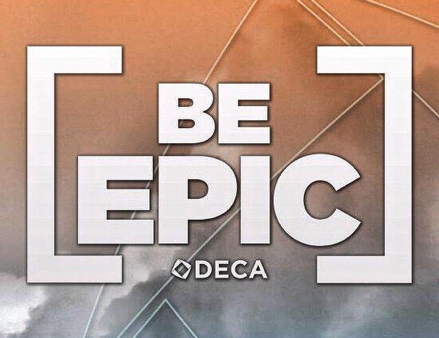 DECA_CR's tweet photo. |@DECAInc has announced the theme for the 2015-2016 school year! #BeEpic http://t.co/W5su4BzlBR