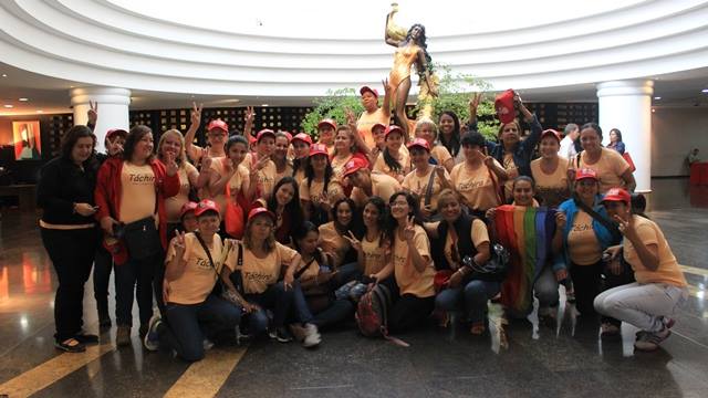 minmujertachira's tweet photo. Participación contundente de las mujeres del Tachira en el Congreso Venezolano de la Mujer http://t.co/3HYteNIs4Y