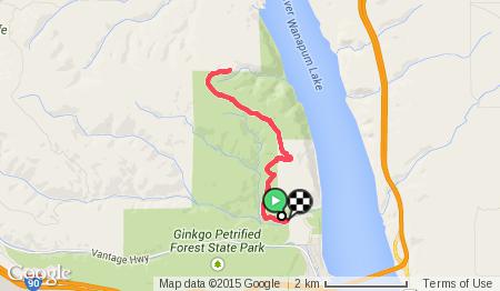 Ginkgo State Park hike- a good wide trail for #ShoulderRecovery!  rblr.co/BnbG via @ramblRramblR