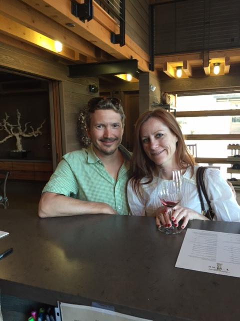 tvinewinery's tweet photo. Sam &amp; Micheline visited our place in Calistoga from SF. They took home a bottle of everything they tried.  #slamdunk http://t.co/smkxxnILeW