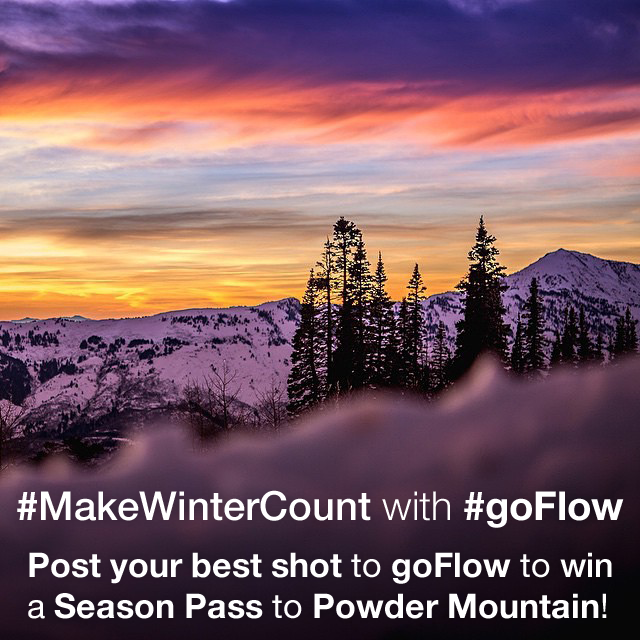 Stoked to be judging <a href="/goFlowApp/">Goflow</a> + <a href="/PowMow/">PowMow</a> Winter photo contest! Easiest way to win a season ski pass and sweet gear!
