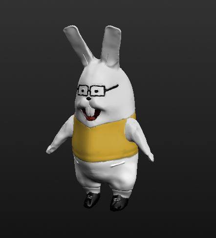 Mary_Shan_'s tweet image. Making it better. #blender #zbrush #blend4web #opensource #modeling #mesh #rendering #3d #gino #nerd #rabbit #bunny