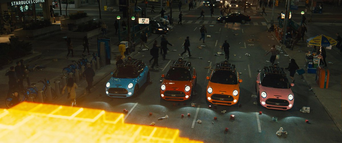 PIXELS: The latest sci-fi comedy sees the MINI Cooper S come to the rescue of the world. press.bmwgroup.com/ccPls