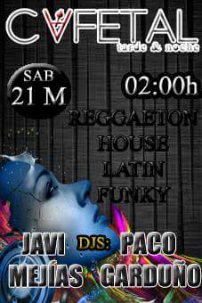 Pacogarduno_dj's tweet photo. Mañana a partir de las 2:00 @JaviMejias_Dj y aqui un servidor le pondremos ritmo a la noche de @CafetalAlgaba http://t.co/9TIu1X2Nzh