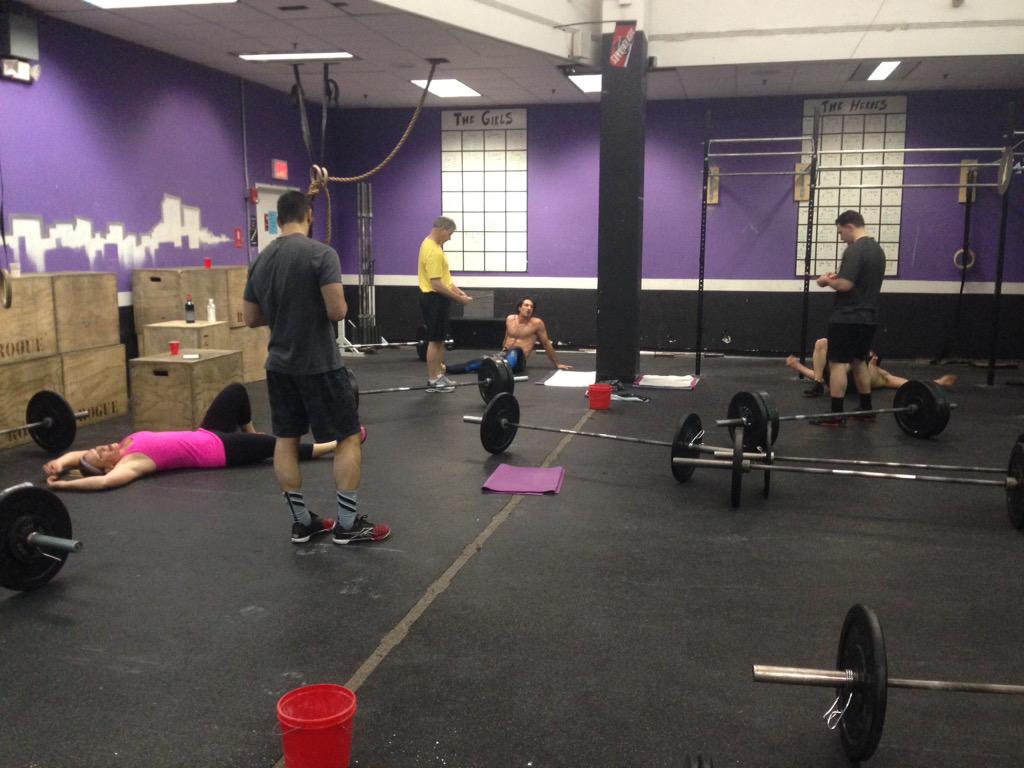 CrossFitTheTaj's tweet photo. 15.4 massacre #15point4 #crossfit http://t.co/cyQAgl9HlA