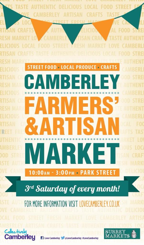 Regular event Camberley Farmers’ and Artisan Market What's On Where
