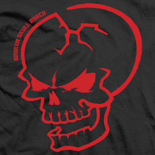 broken skull ranch logo