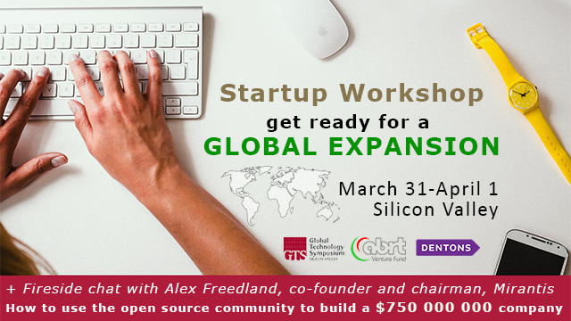 Для тех, кто в Долине: GTS Startup Workshop - Get Ready For a Global Expansion: Learn more: bit.ly/1DCSZer