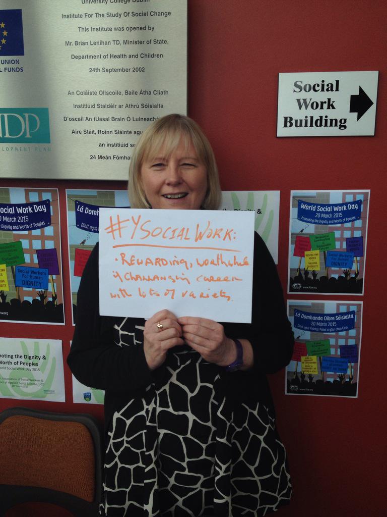 IASW_IRL's tweet photo. @ifsw @SWAN_IRL @UCDSocWorkPol @MuireannNiR @cuskellk #WSWD2015 http://t.co/dGuJiEuJiL