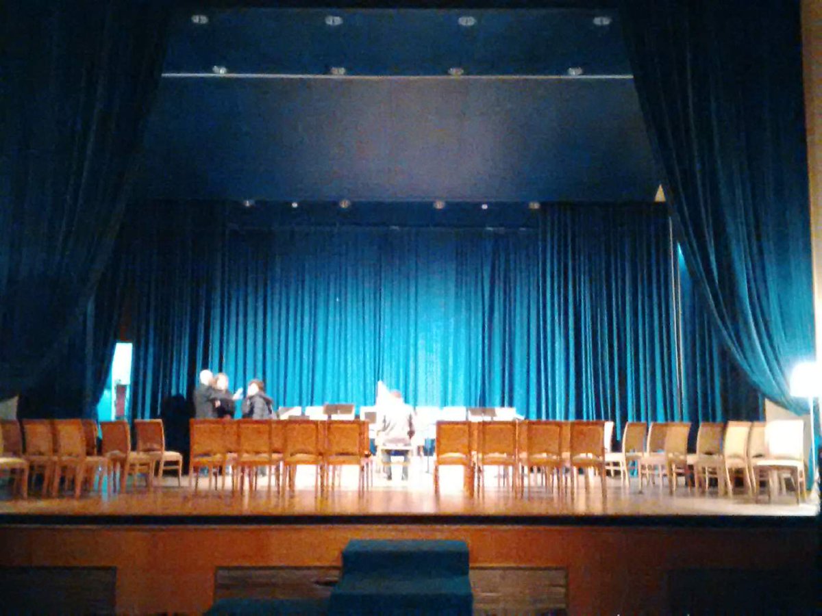 ...en pleno ensayo! con una oportunidad única para el público! La Sablonara en concierto!