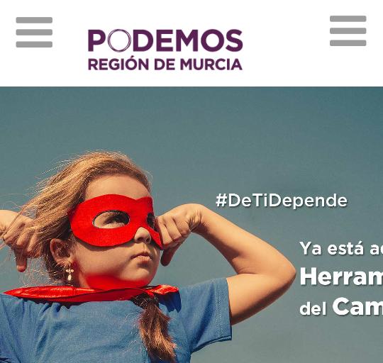 MDELAO's tweet photo. Hoy estrena la nueva web @PodemosRM 💪😄 muy chula http://t.co/xugbvUES3P #CaminandoAl20M http://t.co/3qQdOuEnM2