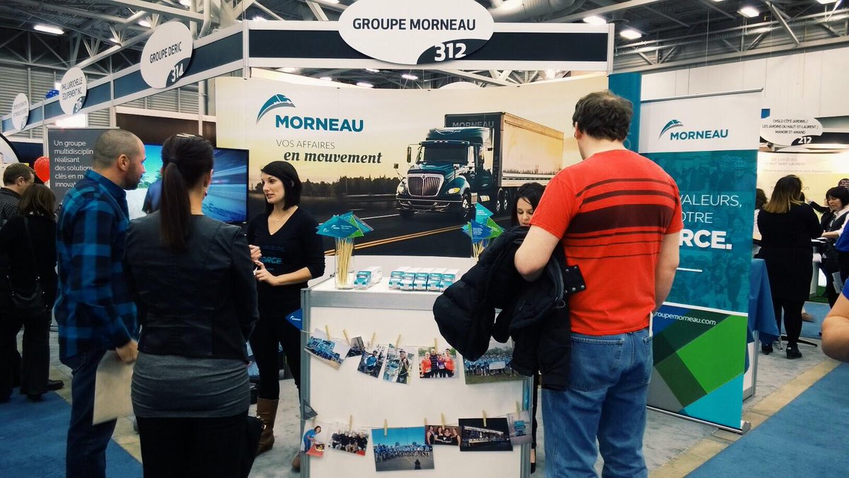 Ça y est, l'édition 2015 de la @FoireEmploi est démarrée! Venez nous rencontrer au kiosque 312! #transport #emploi