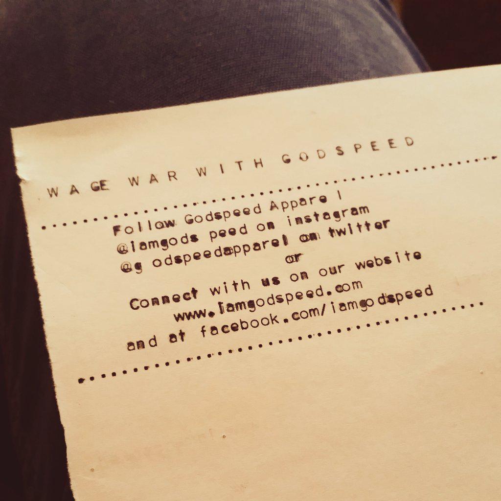 <a href="/GodspeedApparel/">Godspeed Apparel</a> iamgodspeed.com