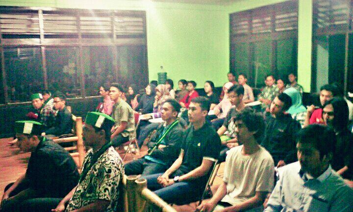 Latihan kader - 1 HmI Komisariat Unikom at Rumah perjuangan Sabang17 #RelawanPerkaderan