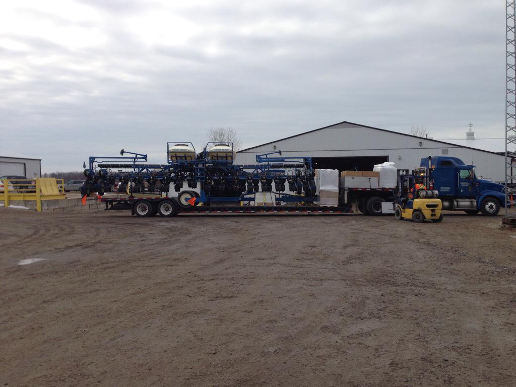 Getting ready to unload #plant15