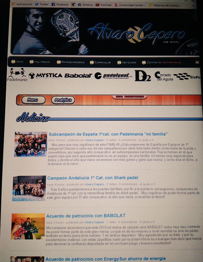 Ya va cogiendo forma mi pagina web!! Poco a poco gracias a ustedes iremos creciendo !! Sorte dentro de poco 😁💪 #agus