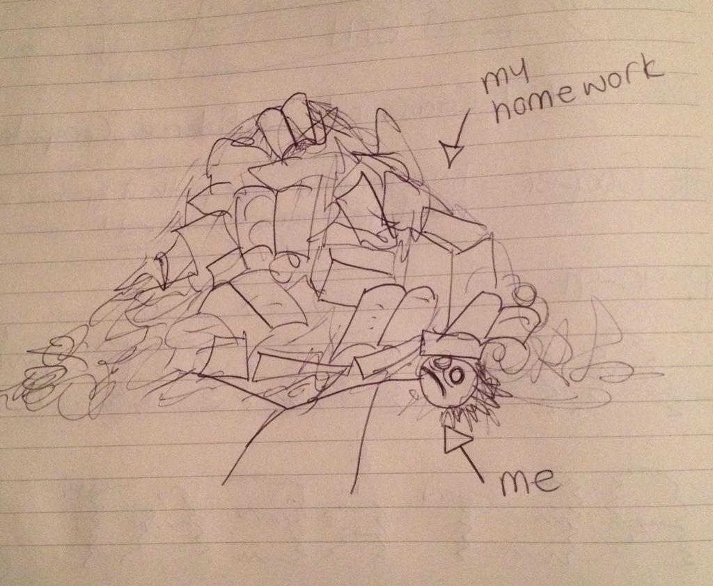 AO_Design's tweet image. New drawing! #art #studentlife