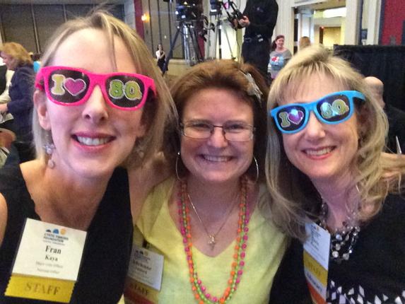cpletcher's tweet photo. #CFVLC2015 Celebrating the 80s at CF Foundation VLC http://t.co/URBqWrzMYX