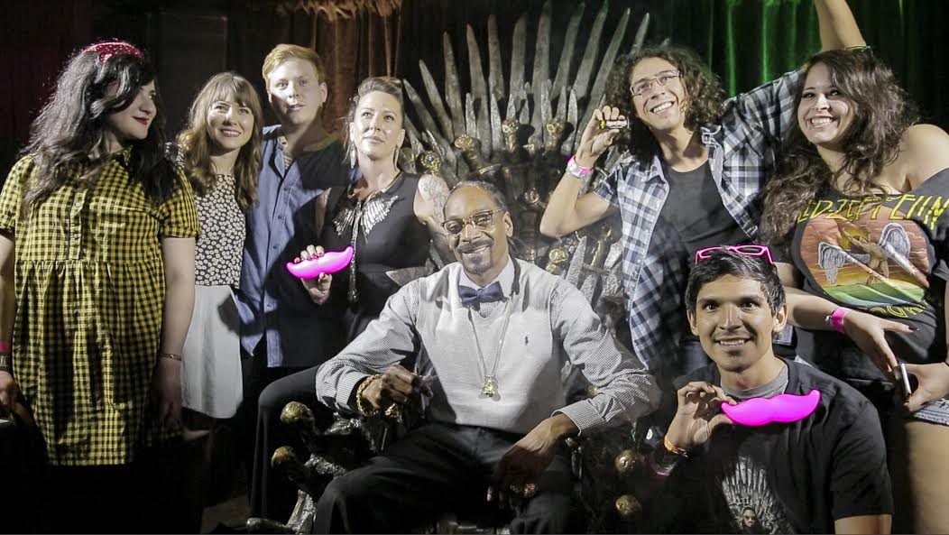 lyft's tweet photo. Do you have what it takes to rock the Snoopstache? #catchthethrone http://t.co/NApL9LAAgA