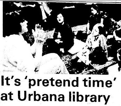 Some things never get old: 'It's 'pretend time' at Urbana Library' 3/20/1973 @UrbanaLibrary buff.ly/1C6lHT9