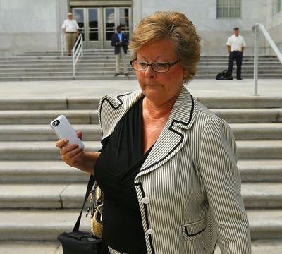 wsbtv's tweet photo. #BREAKING: Elaine Boyer sentenced to 14 months in prison by a federal judge for corruption charges. More to come. http://t.co/9nqEJCeFEz