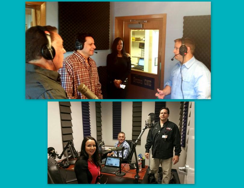 #AAP's Jeff Golini on air in Montana! Jeff, and Carl Lanore, of Super Human Radio broadcasting live from Billings!