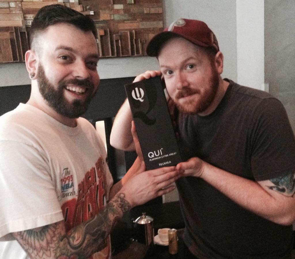 birdpeterson's tweet photo. @QuiTequila is handing out some seeeeriously good tequila right now! Come sample!!! @WHotelATX #doittoit2015 http://t.co/uQNCUN3XOl