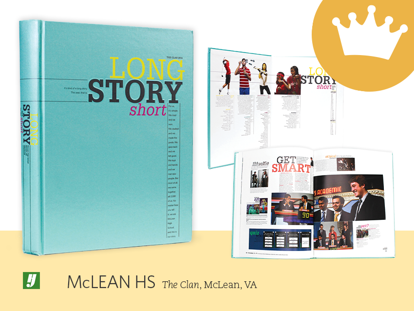 To make a long story short — it’s a Gold Crown  <a href="/McYearbook/">McLean Yearbook</a>! Congratulations! <a href="/MeghanPercival/">mjpercival</a> <a href="/mcleanhigh/">McLean Highlanders</a>