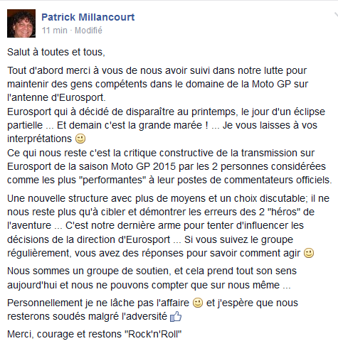 Pmillancourt's tweet photo. #PLOE @jepapin @arnaudsimon @remytissier @Seb16Charp En toute transparence et non anonyme un message que je partage http://t.co/m30NBlsy0X