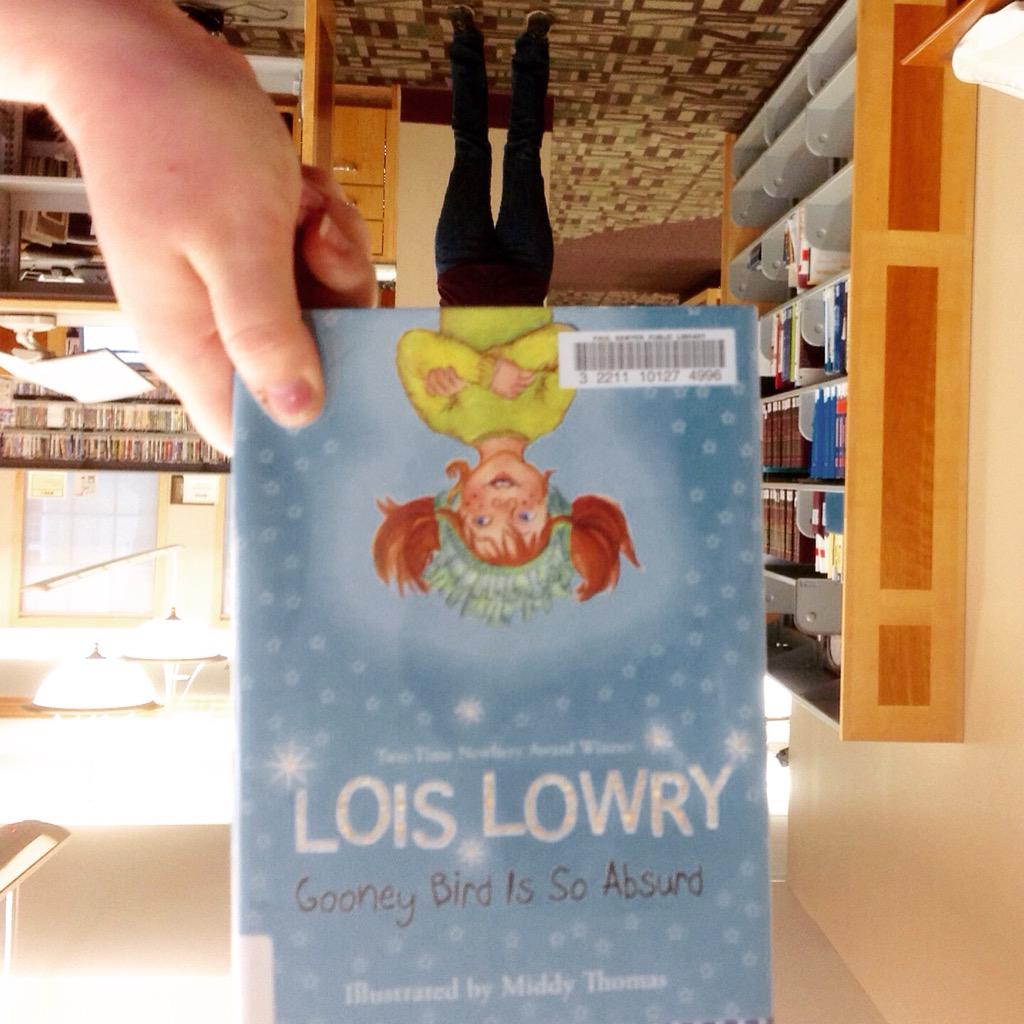 Happy to you and a happy birthday to Lois Lowry!  