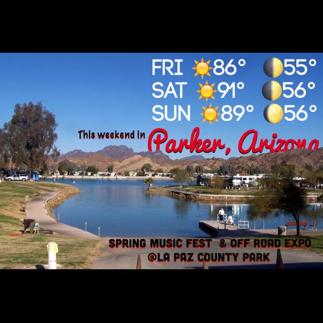 ParkerAZ's tweet photo. #parkeraz #outdoormusic #musicfestival #livemusic
#azwestcoast #parkerstrip #beertasting
#jeepstack #familyfun http://t.co/R5kz3EYfmA