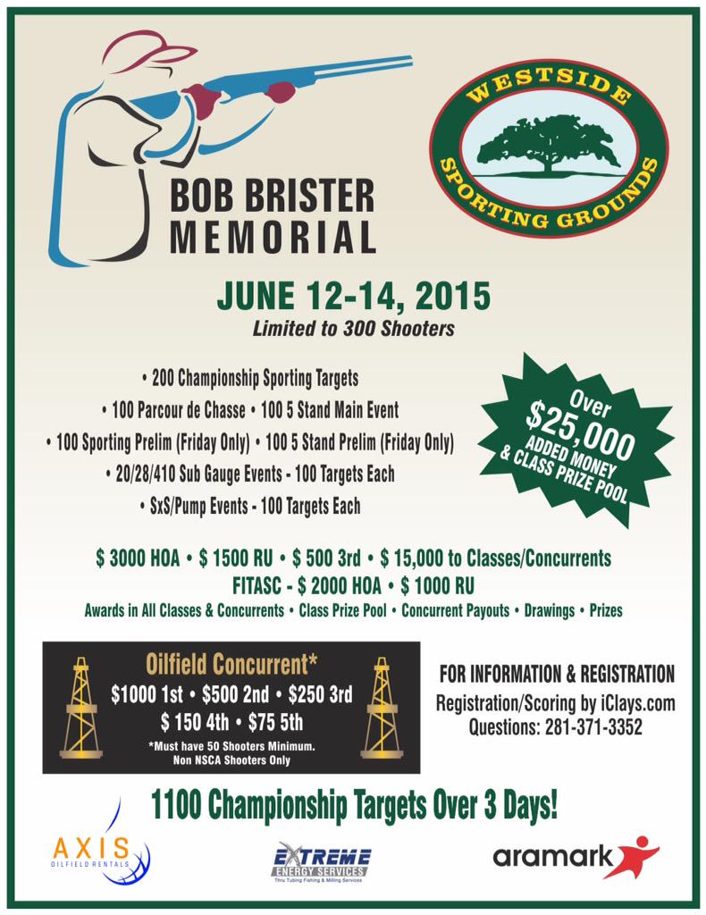 aablair83's tweet photo. Registration is now open! @WSGClays @NSCA01 http://t.co/jtK66ZfRMg