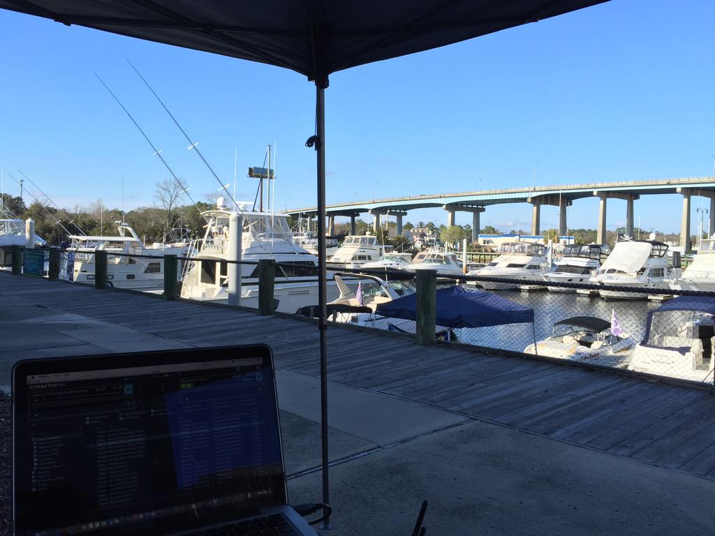 HubbellEnt's tweet image. What did the view from your office look like today? Here's mine from the Freedom Boat Club's Burning of the Socks.