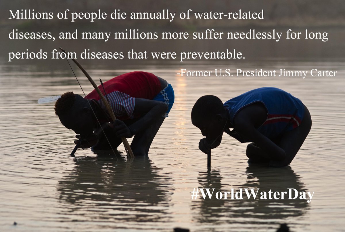 Access to clean water is essential to health.  Share for #WorldWaterDay March 22