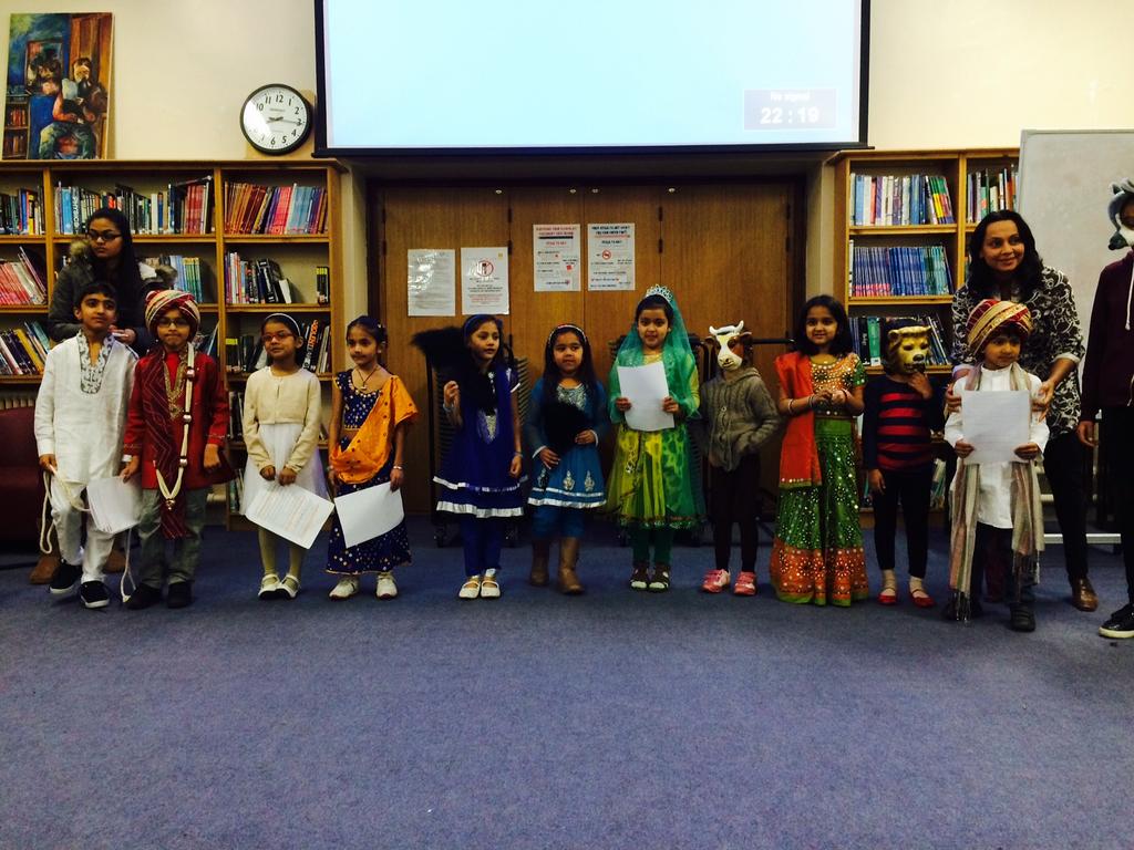 Adorable play by the children of Anamika class! #SCVPLondon