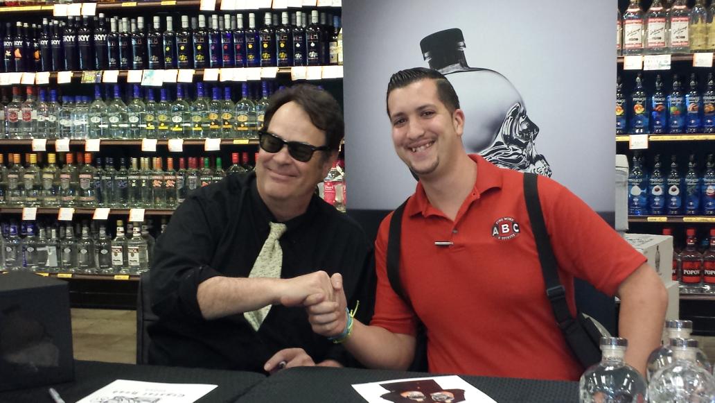 abcbeerjohnf's tweet photo. So I got to meet the comedic legend himself Dan Aykroyd! What a cool great guy! #beldarconehead #BluesBrothers http://t.co/VbRaGsjN2g