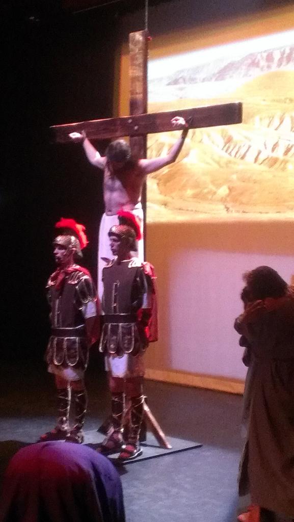 Geslaagde première door @TheaterTuin #jesuschrist in <a href="/BREStheater/">BREStheater Brielle</a>