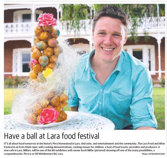 Geelong_Mayor's tweet image. Highly recommend going to the Lara Food &amp;amp; Wine Festival on tomorrow from 10am-4pm Pirra Homestead.@DarrynLyons