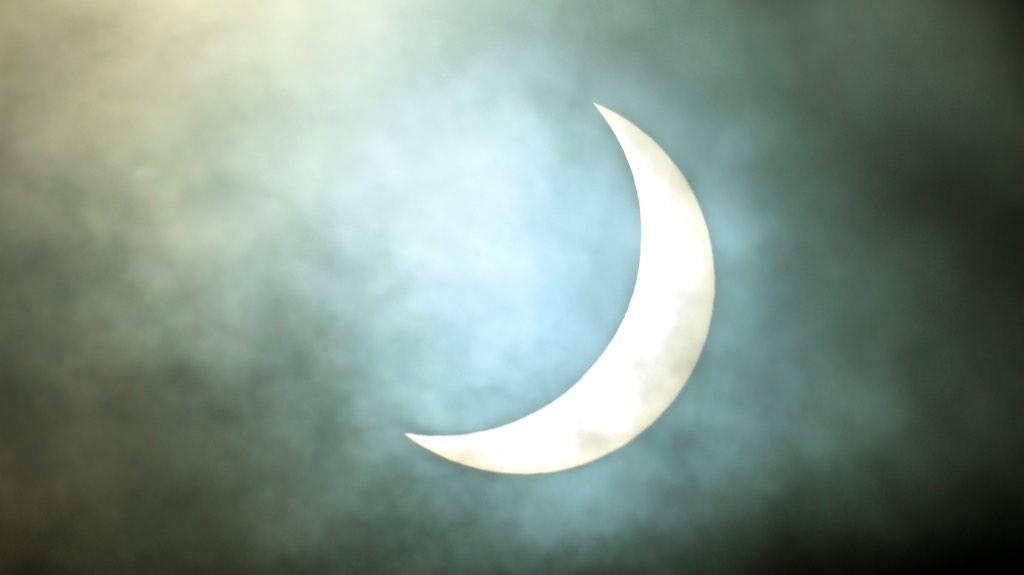 This mornings eclipse...