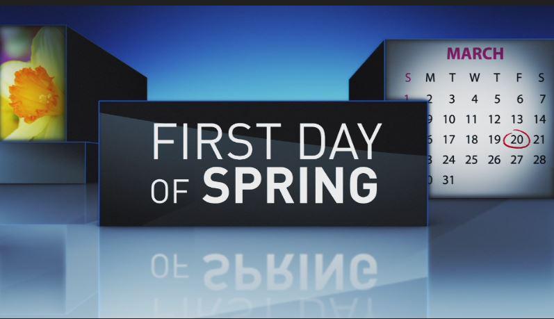 WFMY's tweet photo. RT it's 6:45pm and officially SPRING! #GotSpring
http://t.co/GLgp7y2bWy http://t.co/KUOfSLnwlD
